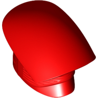 Lego Helmet Elite Praetorian Guard, Flat / Red
