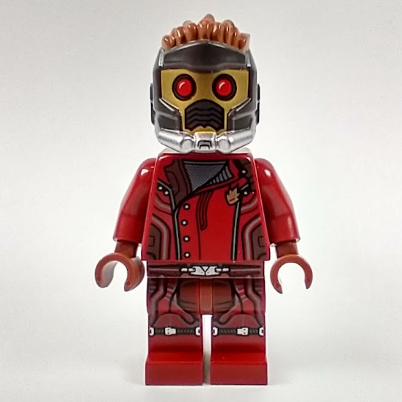 Lego Star-Lord in Dark Red Outfit with Mask