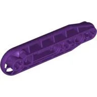 Technic Beam 1 x 7 with Fan / Purple