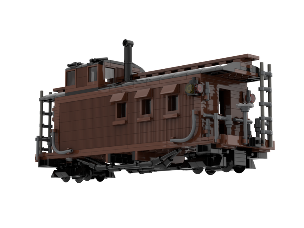 Lego D&RGW Narrow Gauge Caboose