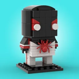 Spiderman Miles Morales T.R.A.C.K Suit Brickheadz