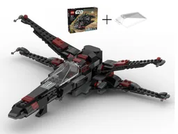 Dark X Wing - Modification of #75389-1 The Dark Falcon
