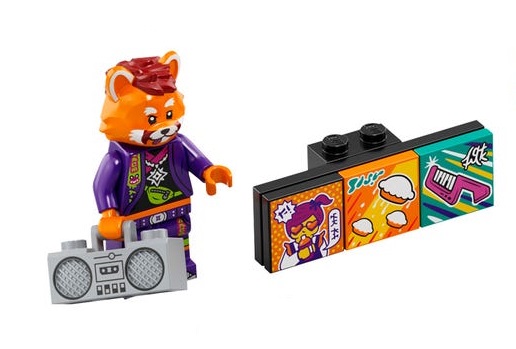 Lego Red Panda Dancer