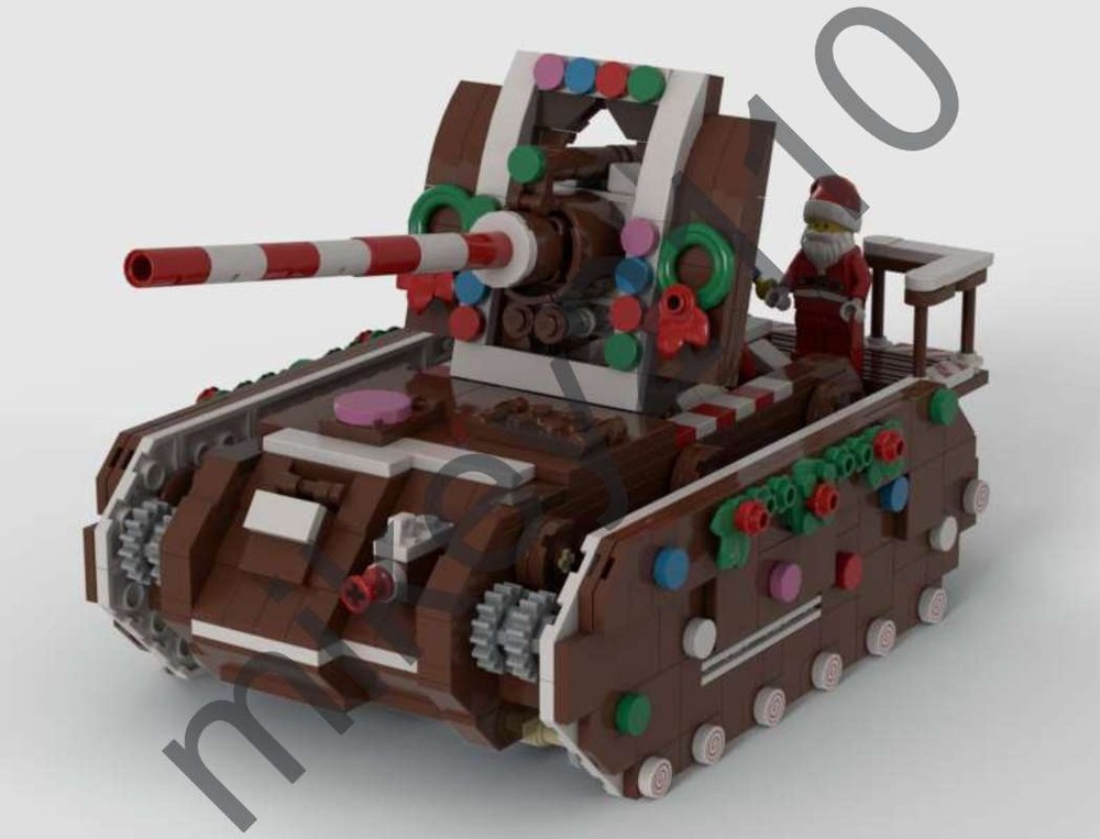 Lego Gingerbread Basilisk