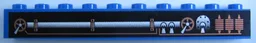 Brick 1 x 10 with Engine and Pipes Pattern Model Right Side (Sticker) - My Own Train Sets