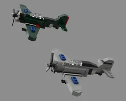 P-47 "Thunderbolt" Or "Jug" 1:110 Scale
