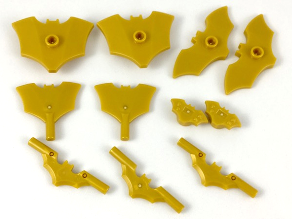 Lego Minifigure, Weapon Pack Batman, 11 in Bag (Multipack)