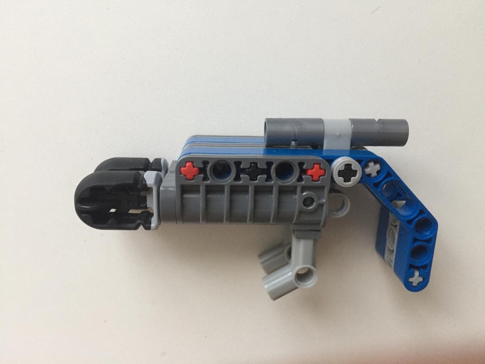 Lego working-double-barrelled pistol