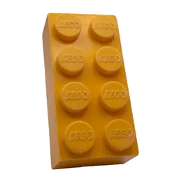 Jumbo Brick 2 x 4 [European Version] / Yellow