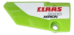 Technic, Panel Fairing # 3 Small Smooth Long, Side A with Red 'CLAAS', Silver '5000' and Black 'XERION' Pattern (Sticker) - Set 42054