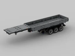 trailer with suspension lego technic