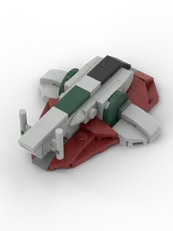 Nano-Scale Boba Fett's Slave 1