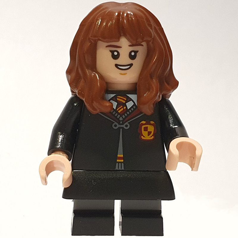 Lego Hermione Granger, Gryffindor Robe Closed, Short Legs, Skirt