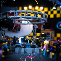 Top Gear studio diorama