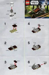 Imperial Speeder Bike - Mini polybag