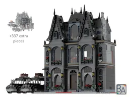 Morticia's Mansion - Modification of Set 76786
