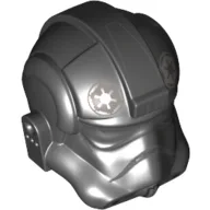 Helmet AT-AT / Tie Pilot, Imperial Logo Print (Rebels Cartoon Style) / Black