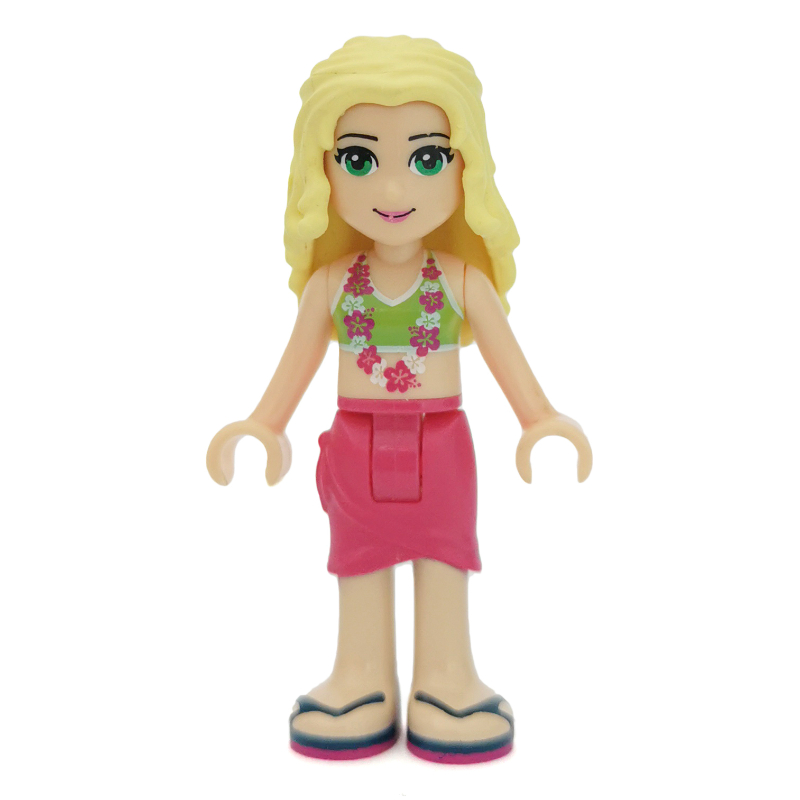 Lego Isabella - Lime Bikini, Magenta Skirt