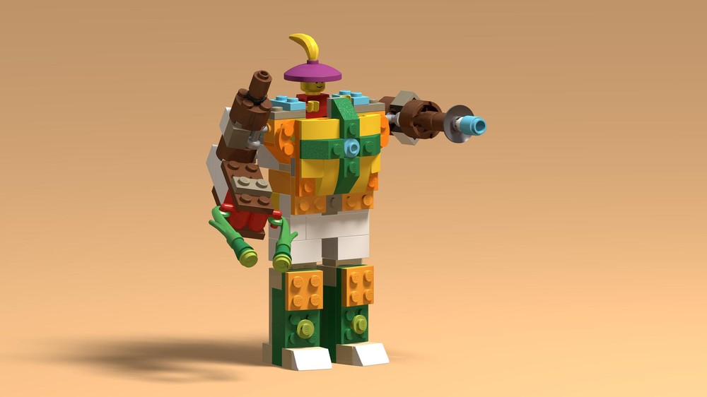 Lego BYGGLEK Battlemech 2