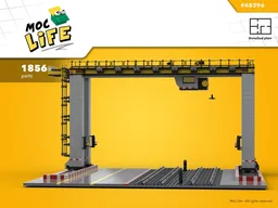 Rail mounted crane