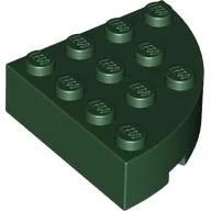 Brick Round Corner 4 x 4 Full Brick