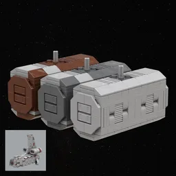 Sienar-Chall Utilipede Transport Container