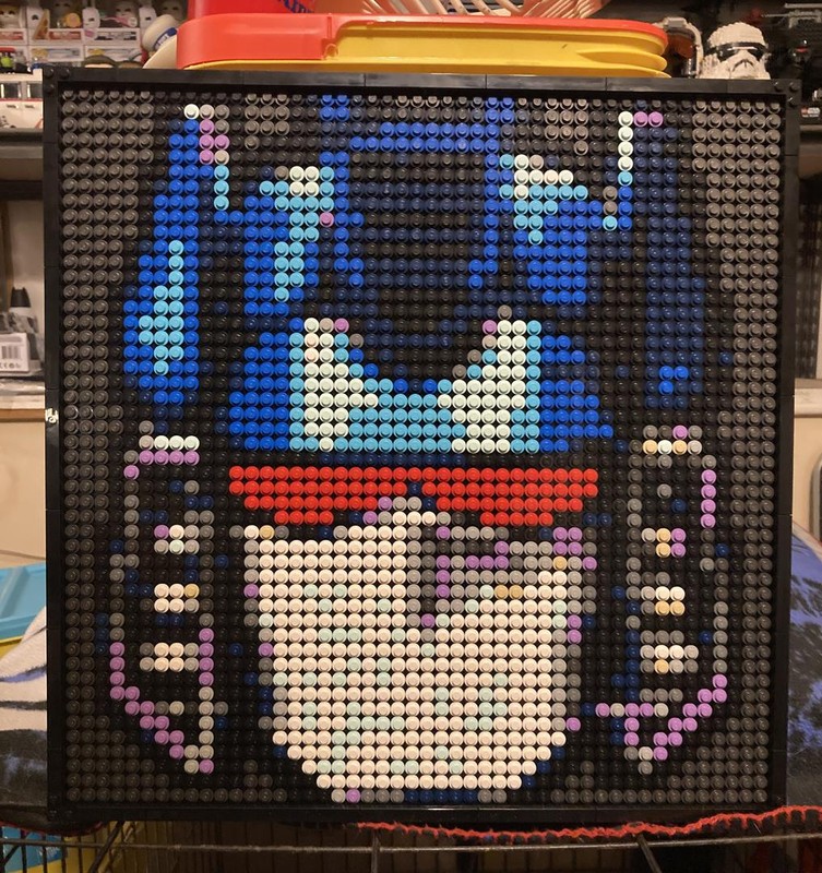 Lego G1 Soundwave (Lego Art)