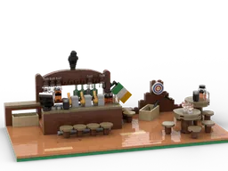 Modular Irish pub
