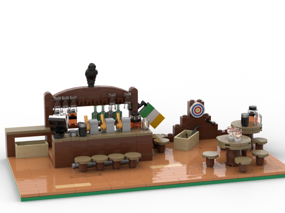 Lego Modular Irish pub