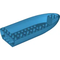 Aircraft Fuselage Bottom 6 x 16 x 2 / Dark Azure