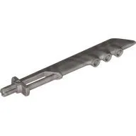 Large Figure Weapon Sword, 3 Bar Holes and Axle Hilt / Flat Silver