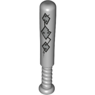 Lego Sports Baseball Bat 4L with Crack, Metal Plates print
