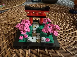 Torii Gate Microscale Diorama