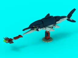 31088 2x icthyosaur