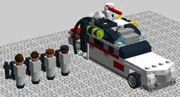 1984 Ecto-1 Cadillac Miller-Meteor Futura Duplex