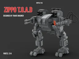 Zippo T.O.A.D (Flame Throwing Tactical. Opperated. Assult. Drone)