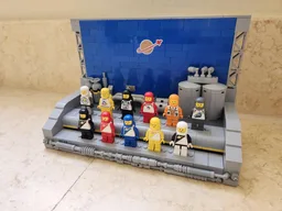 Classic Space - Minifigures Display Stand