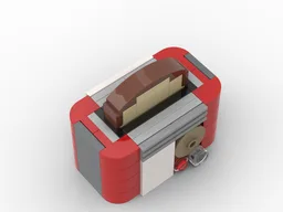 mini toaster with bread (version1)
