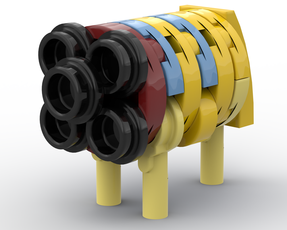 Lego Houndeye (Half-Life)