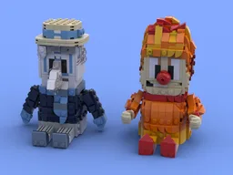 Holiday Figures- Snow Miser and Heat Miser
