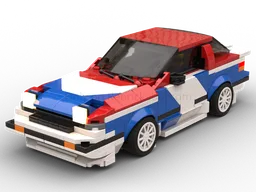 Nissan Silvia'87-OLYMPUS Rally / Per Eklund's Nissan Silvia 200 SX / 'BLUE EAGLE' (LiTE series, class Silvia)