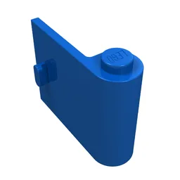 Door 1 x 3 x 2 Right / Blue
