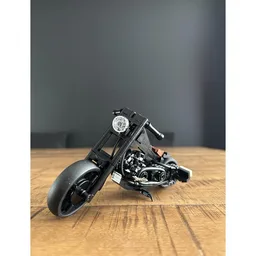 All Black Custom Chopper