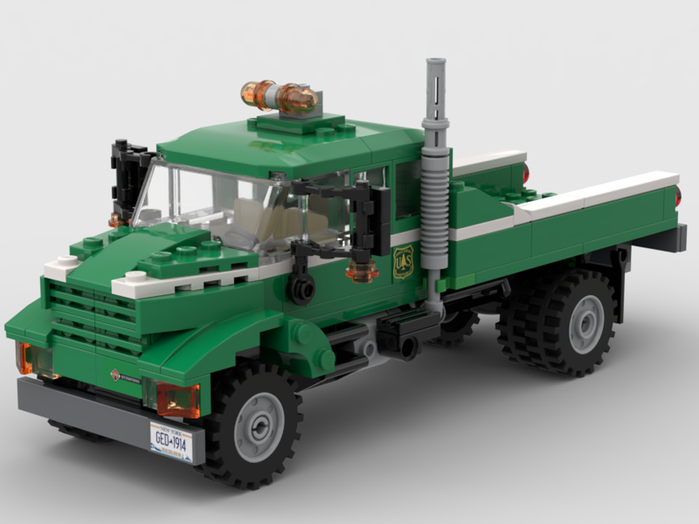 Lego 1993 USFS International 4700 Crewcab
