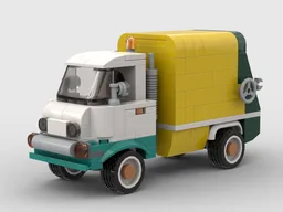 Vintage Garbage Truck