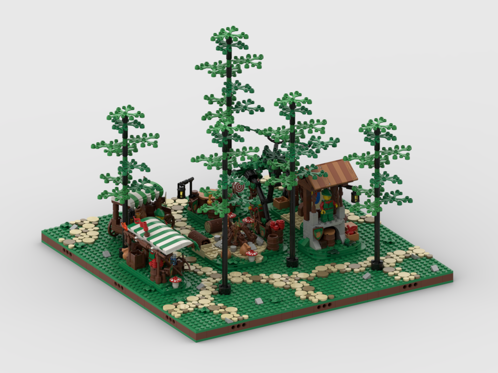 Lego Forestmen Diorama #2