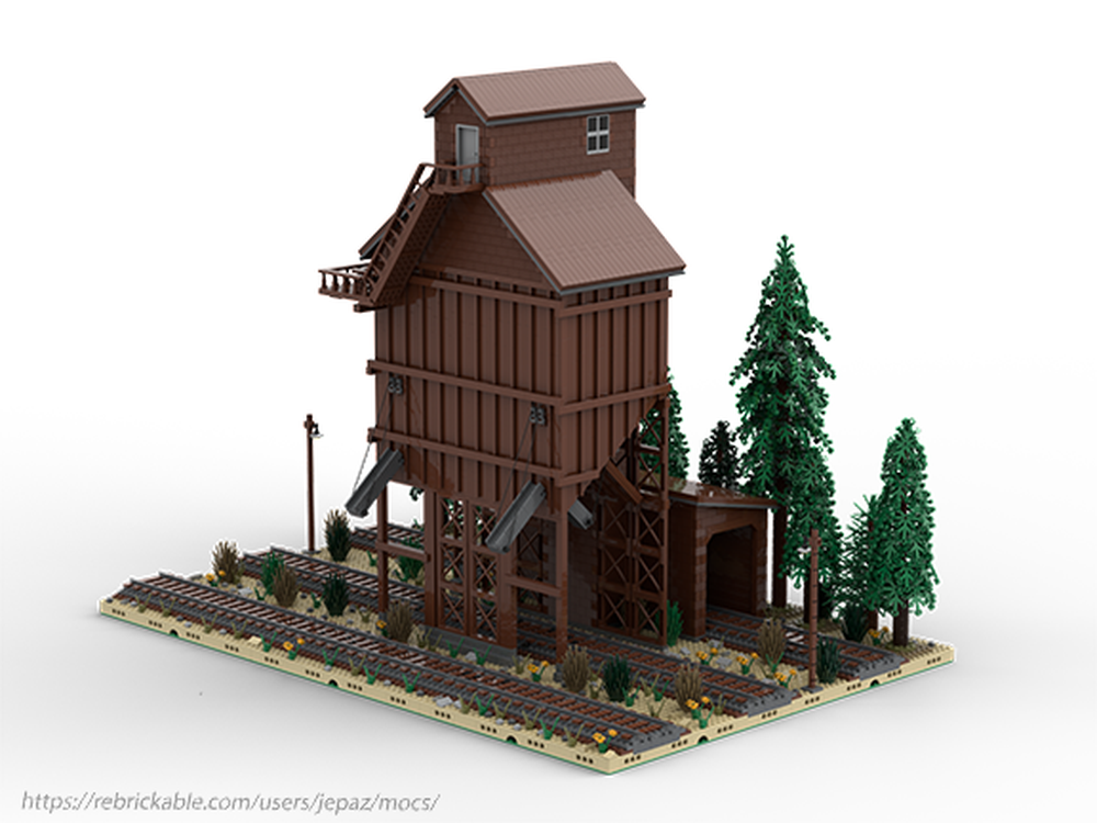 Lego Wood Coaling Tower