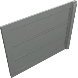 Door Sliding - Type 2 / Light Gray