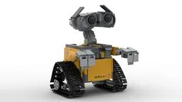 21303 WALL-E Solar panel & eyebrow mod