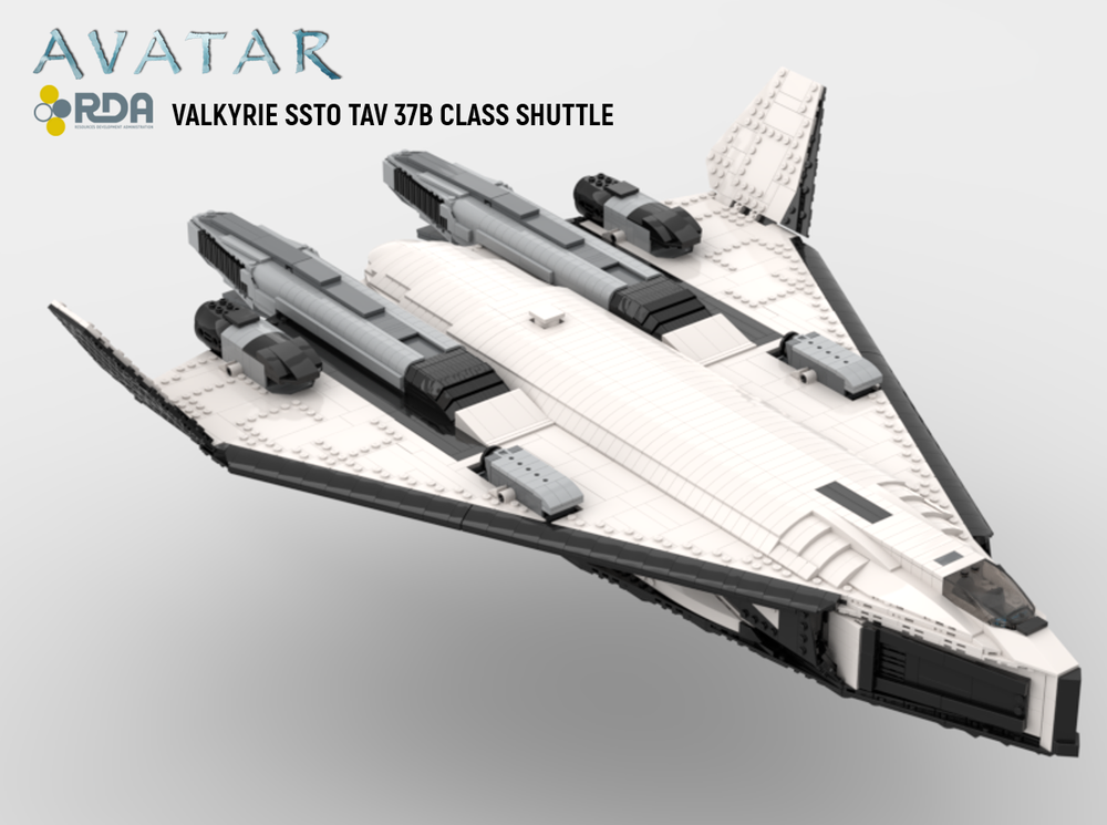 Lego Valkyrie SSTO TAV 37B Class Shuttle